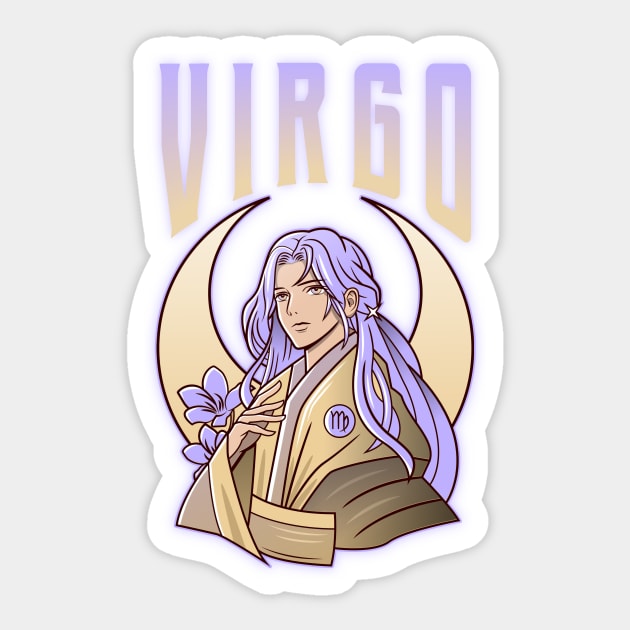 Virgo Sticker by Studio-Sy